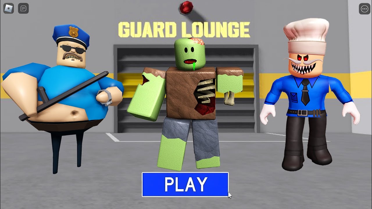 🚨👮Prisoner Escape - Zombify vs Barry Battle!🔥Obby Full Gameplay #roblox 