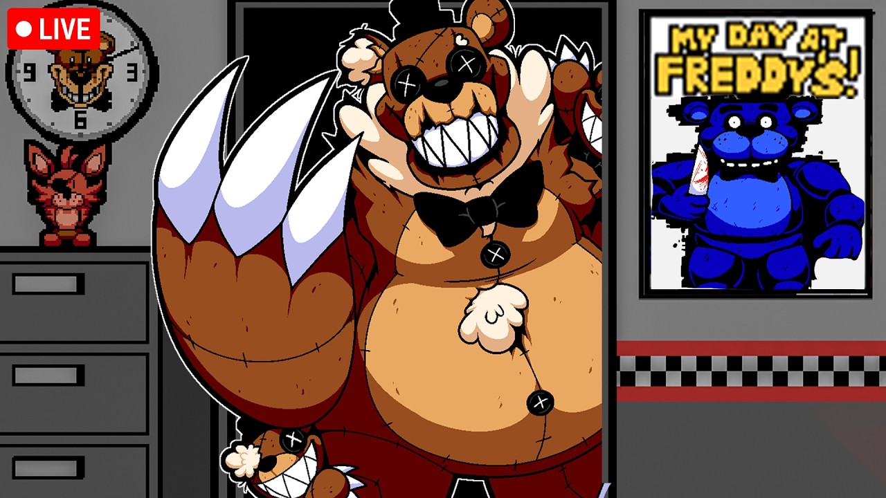 This FNAF Game Just Gets Even More Chaotic... (ALL ENDINGS)