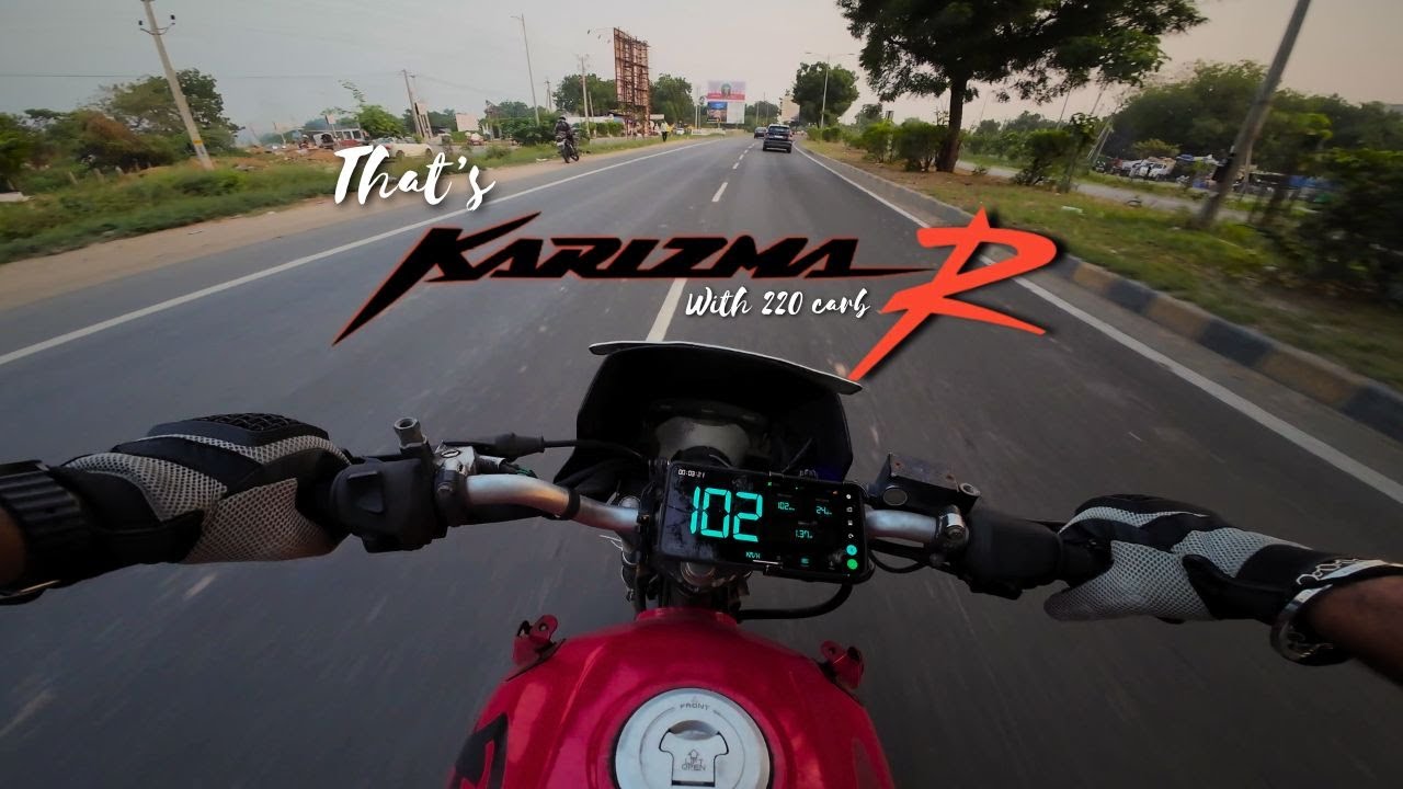 Hero Honda Karizma R modes and upgrades | Pulsar 220's Carburetor and lots more | Hindi | #karizmar