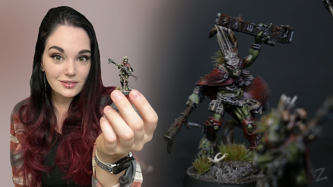 Painting Turnip28 Style : Kroot Kill Team