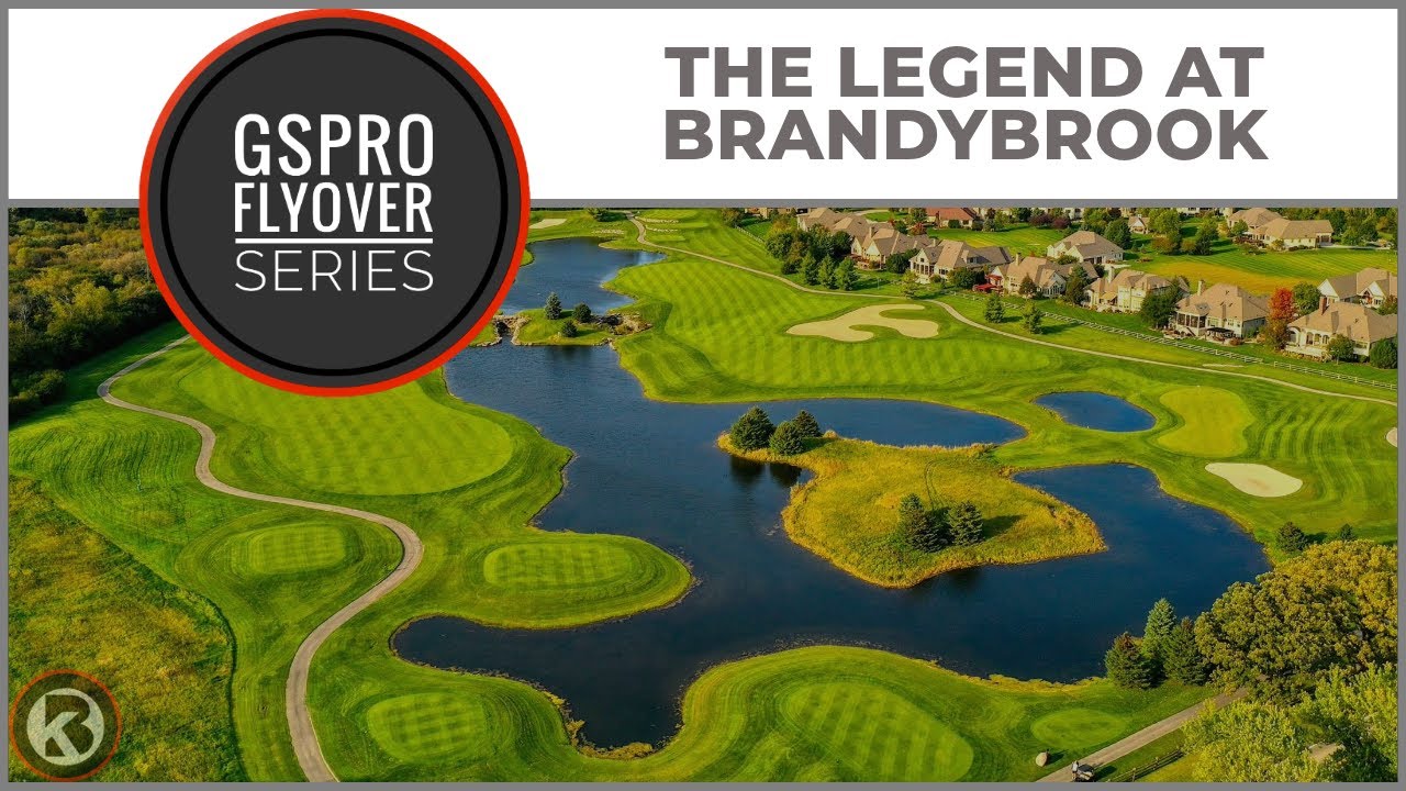 GSPro Course Flyover - The Legend at Brandybrook - Designed by Bomber Golf Studios