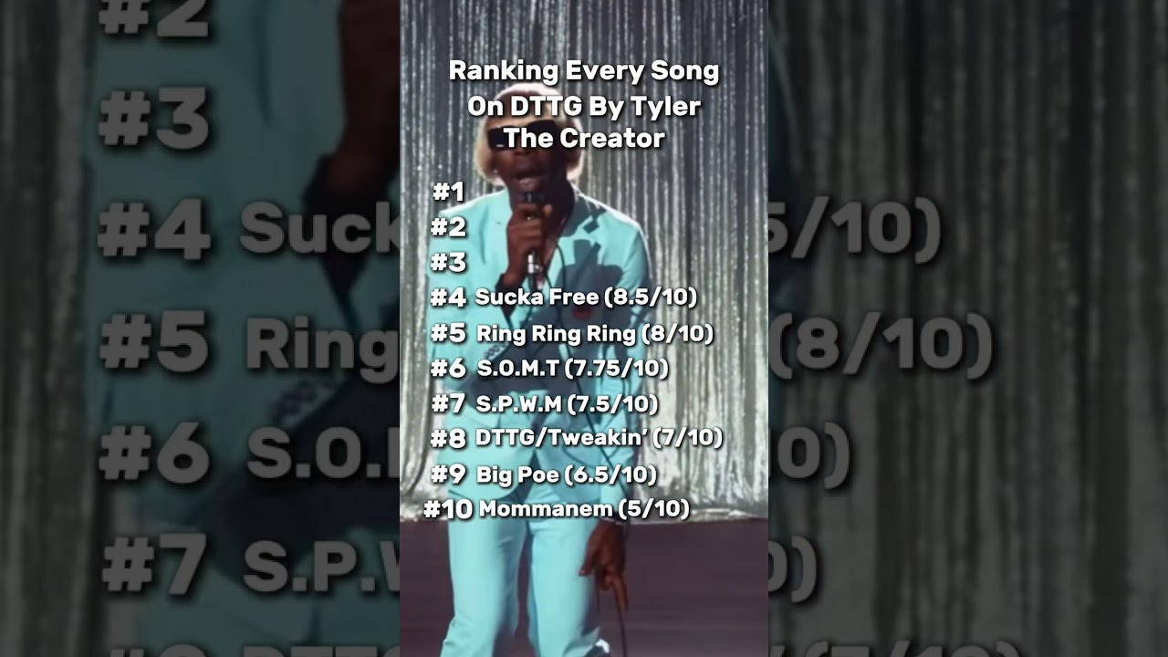Ranking Every Song On Don&rsquo;t Tap The Glass By Tyler The Creator