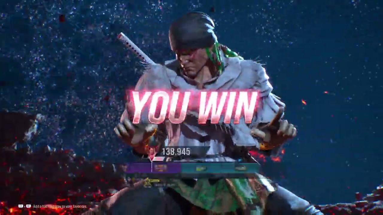 Roronoa Zoro(feng) Vs Law Full Matchup