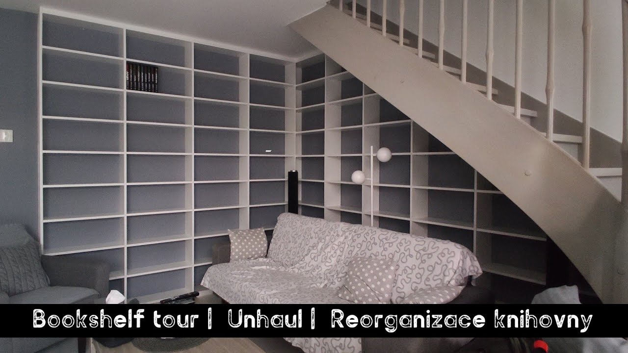 Něco jako bookshelf tour ||| Nová knihovna ||| Reorganizace stávající knihovny ||