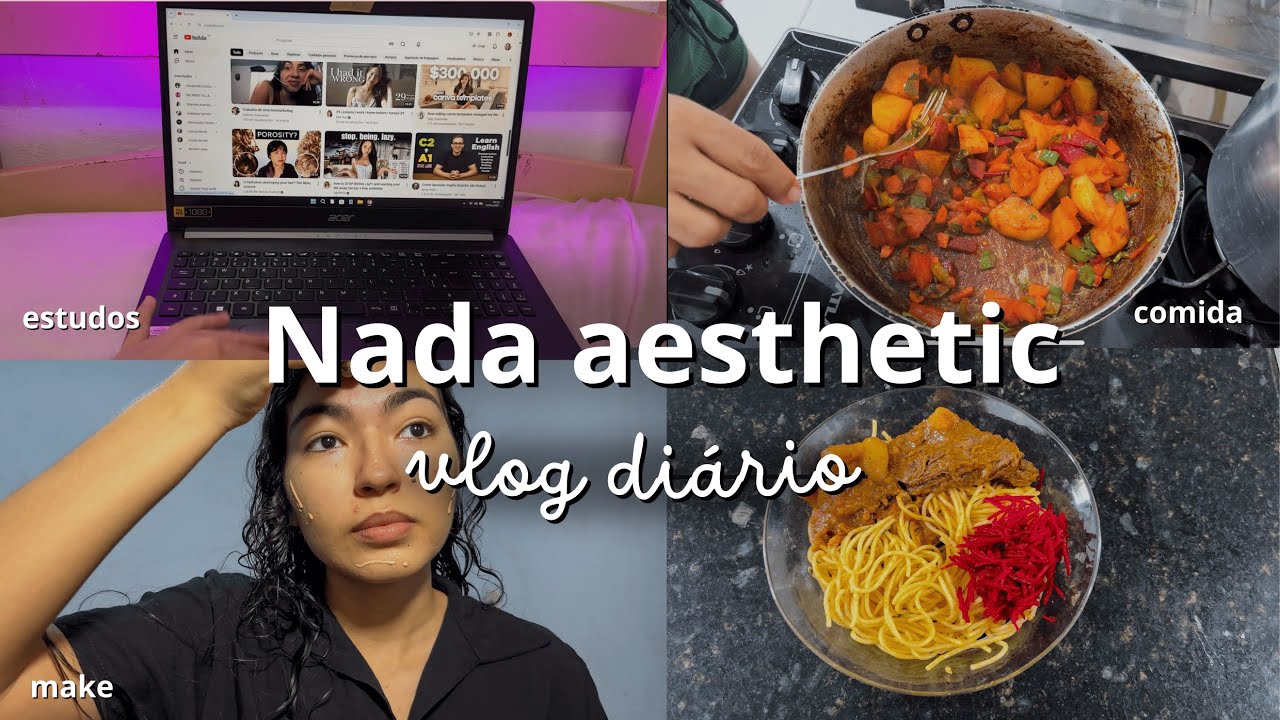 Rotina NADA aesthetic! | estudando inglês, entrevista de emprego & vida real