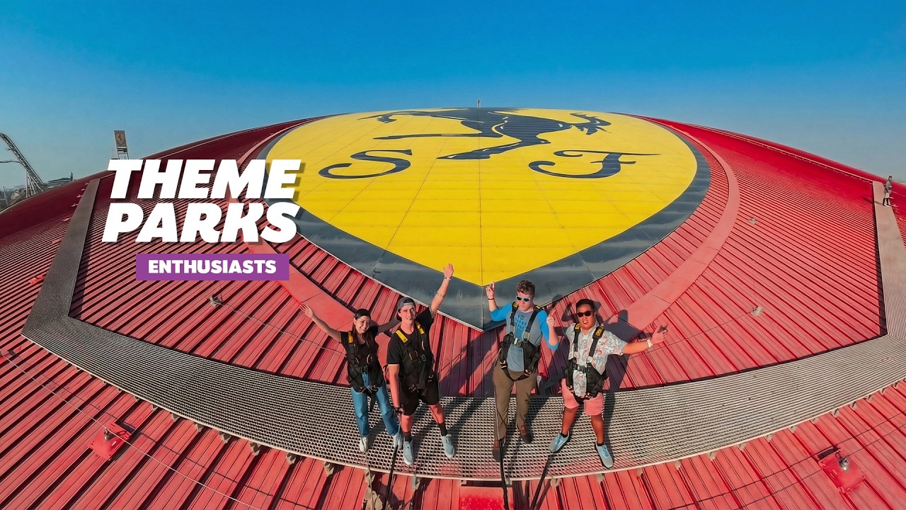 Roller Coaster Enthusiasts Take on Yas Island!