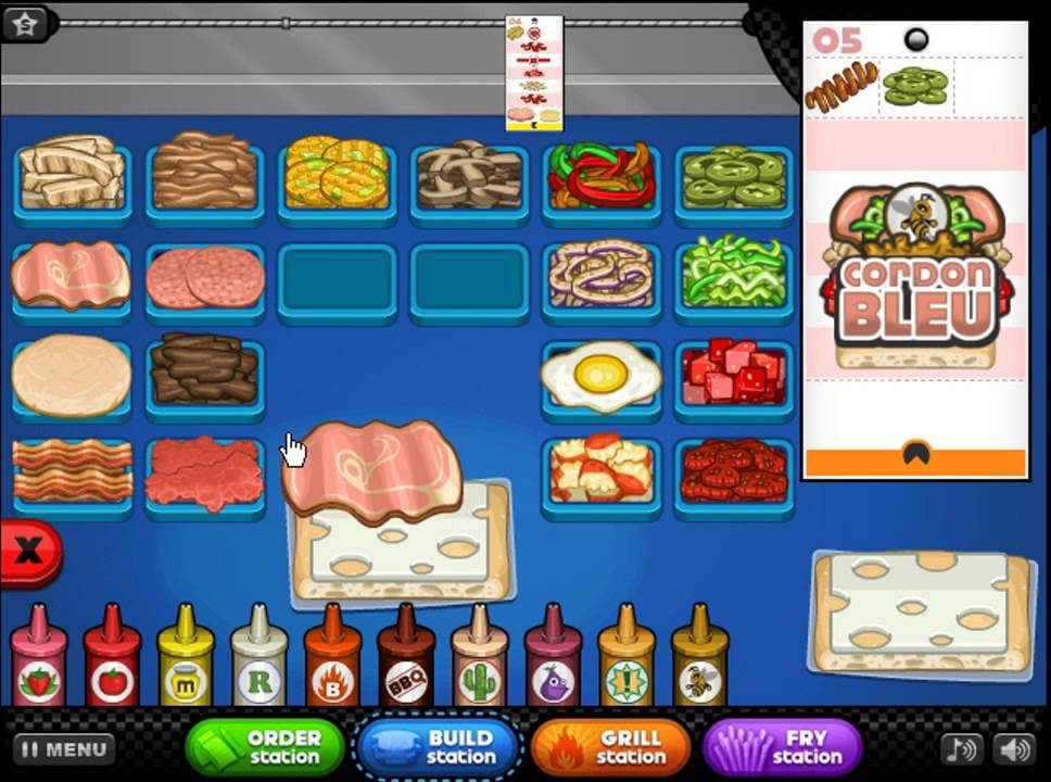 Papa's Cheeseria Rank 52: All Valentine's Day Toppings Unlocked