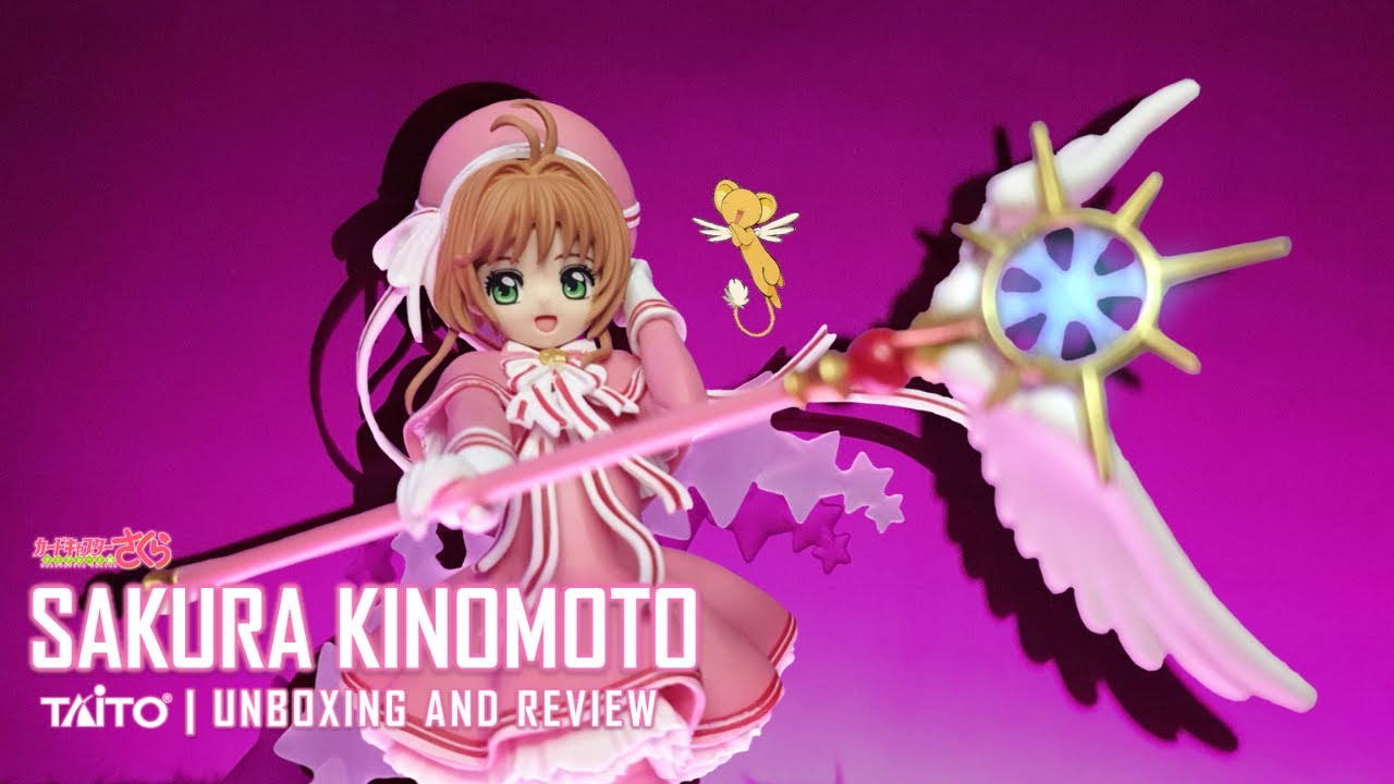 SAKURA KINOMOTO TAITO FIGURE UNBOXING AND REVIEW |  CARD CAPTOR SAKURA : CLEAR CARD | CCS