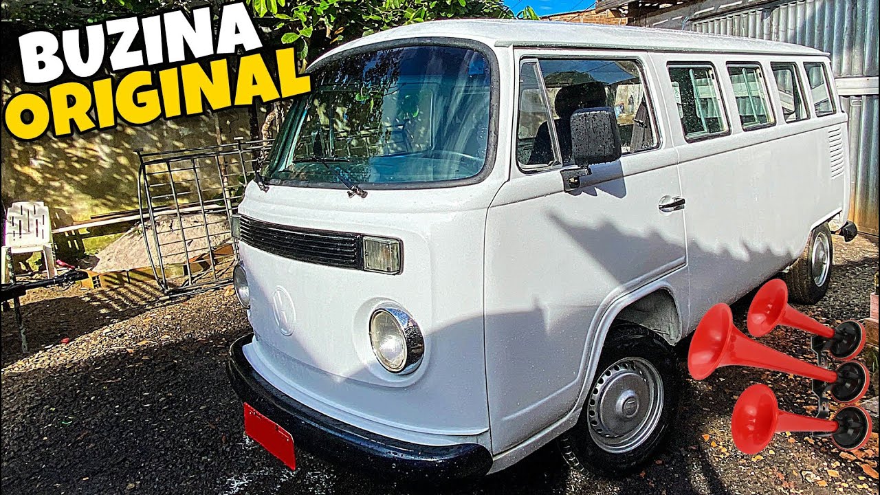 AGORA TEMOS A BUZINA AGUA NO LIMPADOR DA KOMBI