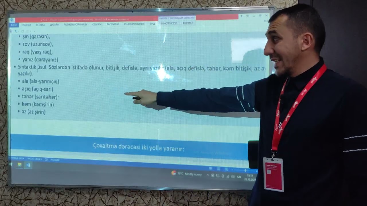 Sifətin dərəcələri.