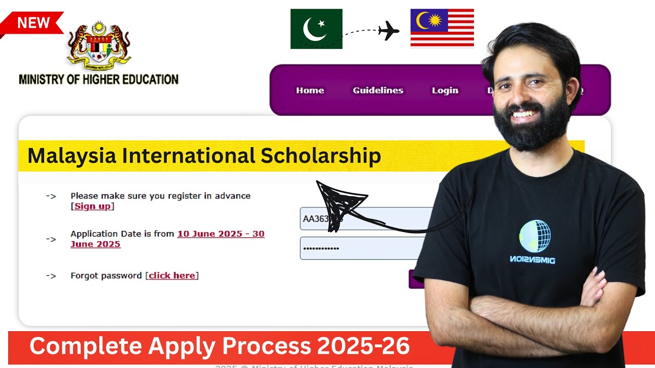 MIS Scholarship Online Application Process | 2025 | Open Scholarship