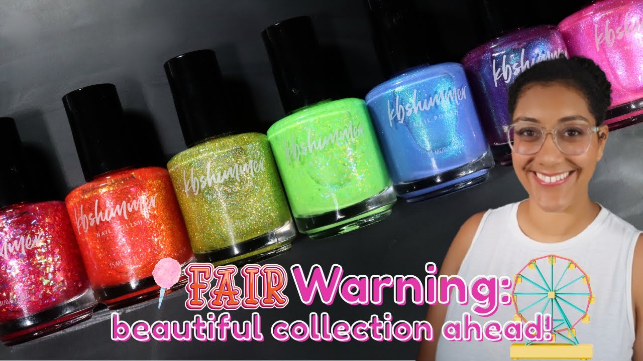 KBShimmer Summer 2025 │ The Midway Collection │ Live Swatch and Review