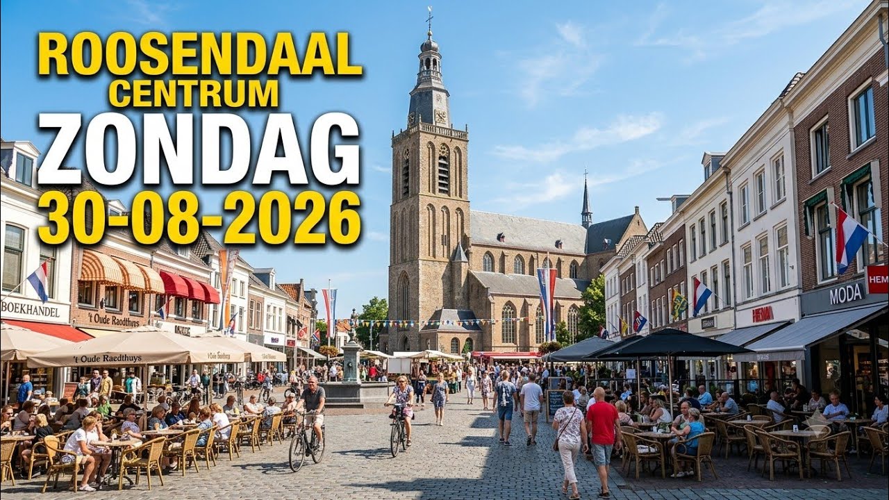 🇳🇱 Roosendaal, City Center, The Netherlands 🇳🇱