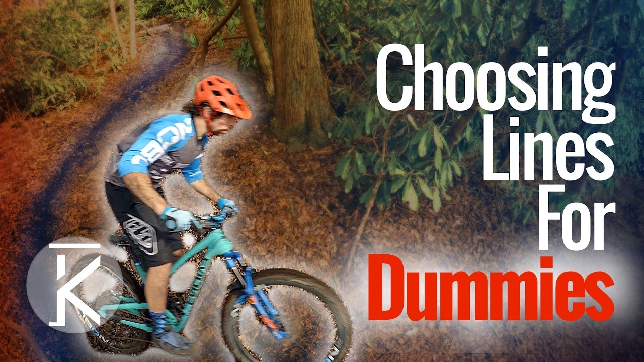 Learn How to Choose Lines on mountain bike Trails