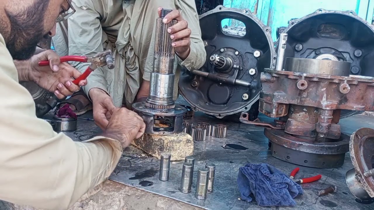 Hino Truck Handbreak Gearbox Komak Condition|ہینو ایف ایم ہینڈ بریک کومک