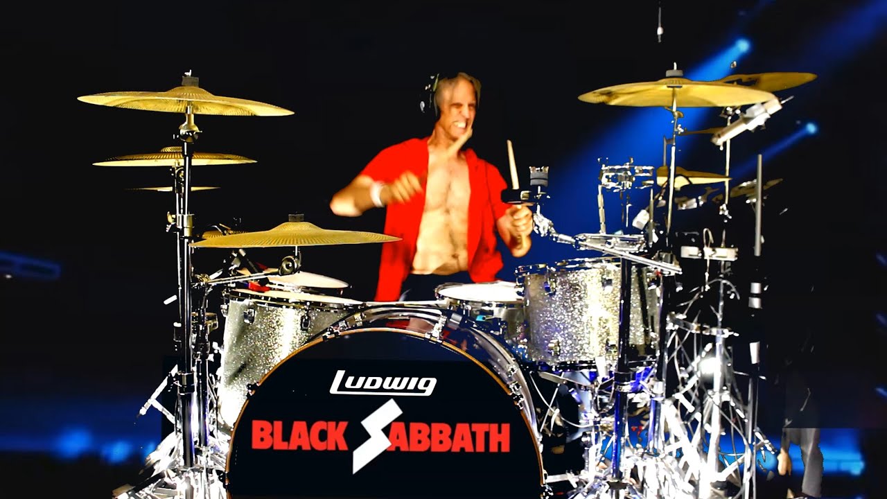 Black Sabbath 'The Wizard' drum cover #ludwigdrums  #rockdrumming #blacksabbath #ozzyosbourne