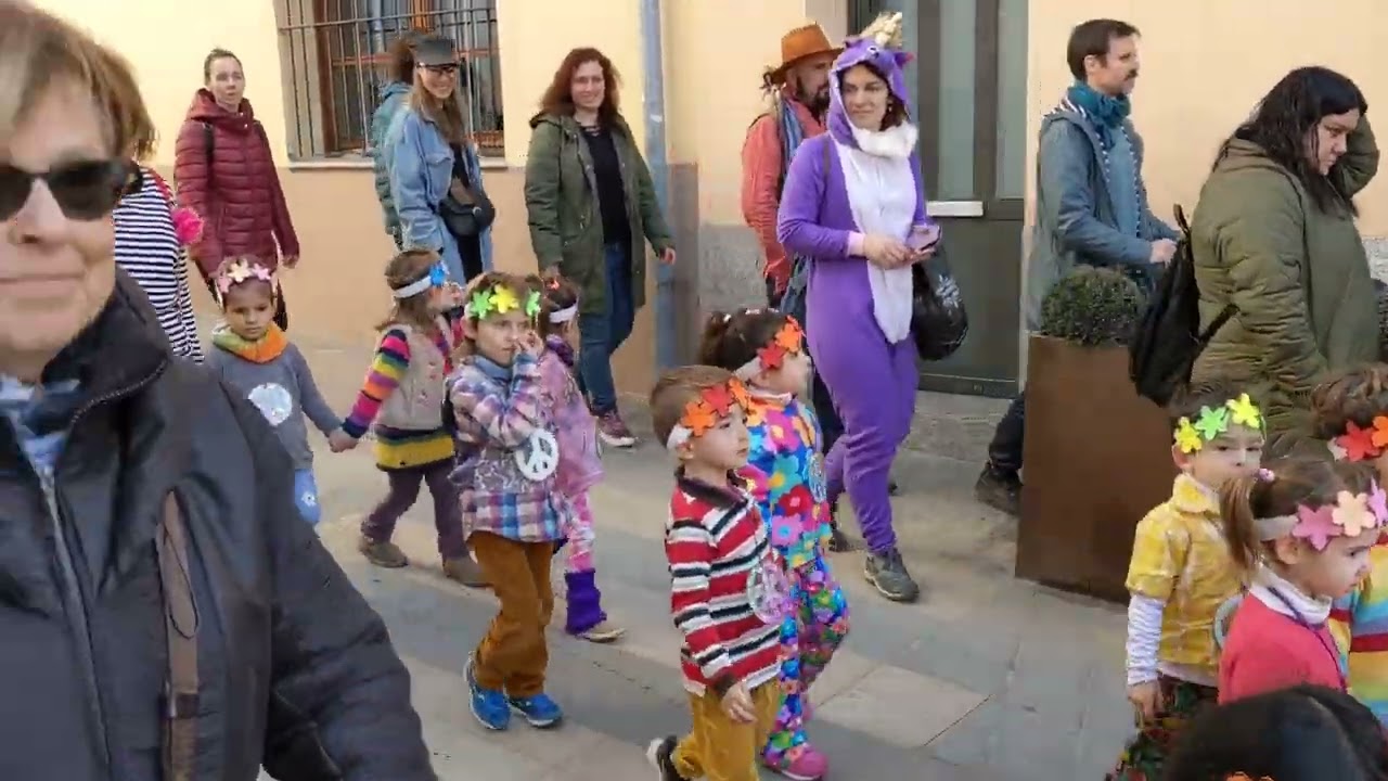 Carnaval Dosrius 2023. Rua Escola Castell de Dosrius. 17/02/2023