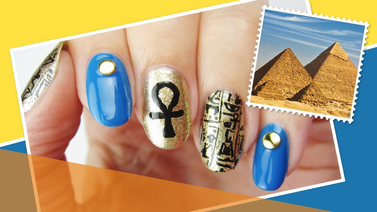 Cairo Inspired Nail Art &infin; The World At Your Fingertips w/ cutepolish