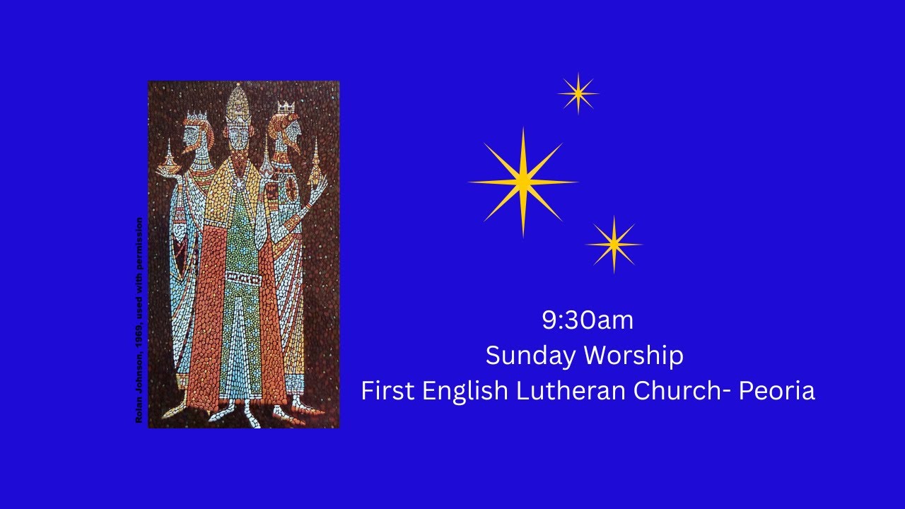 Jan 4th, 2026 Worship  with Holy Communion at 9:30am