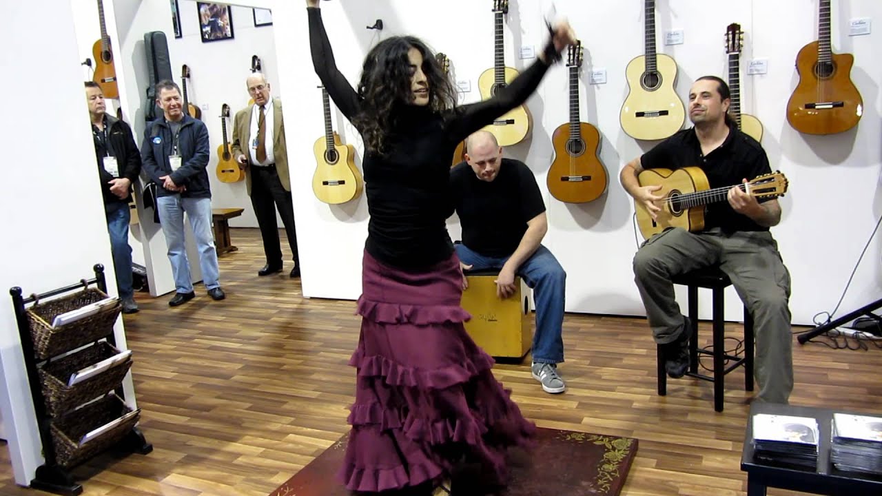 Benjamin Woods - Flamenco at the Namm Show 2012