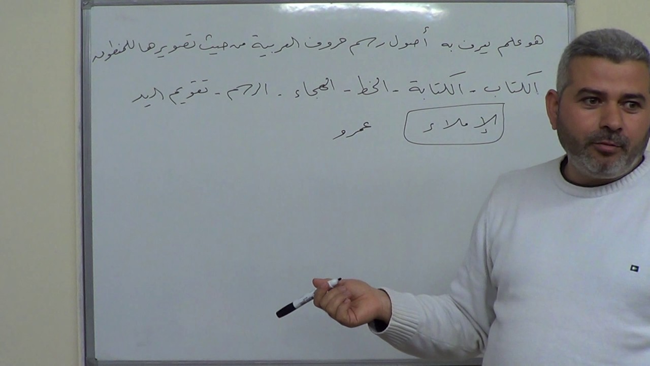 قواعد الإملاء 1. التعريف بعلم الإملاء ، مقدمة ، مدخل