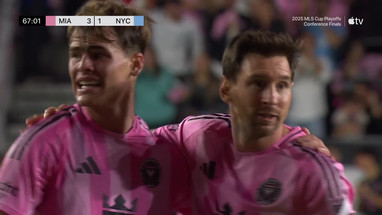 Messi 405th ASSIST IS MOST IN FOOTBALL HISTORY!! Mateo Silvetti GOAL! | 2025 Audi MLS Cup Playoffs