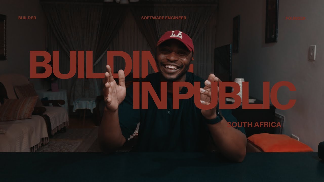 South African Software Engineer | Building A $100M Tech Startup From My Grandma's Living Room