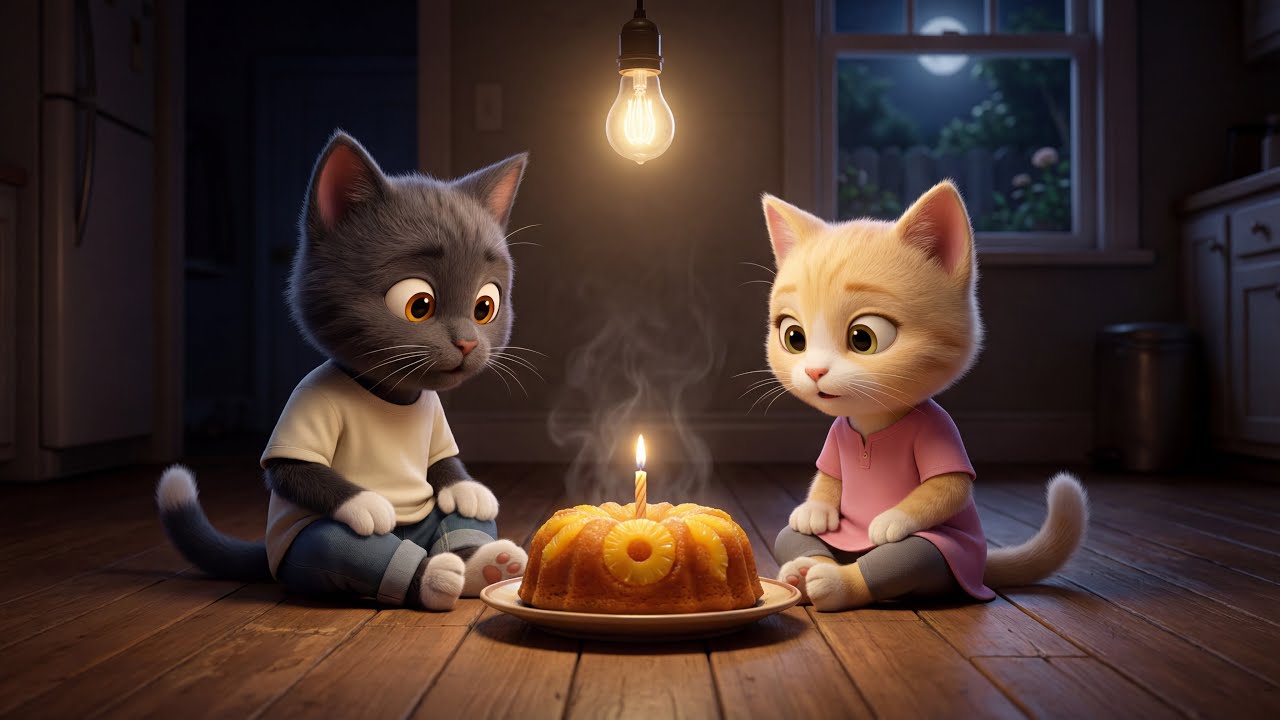 Two Kittens Bake Their Mother’s Final Cake | Emotional Animated Short Film