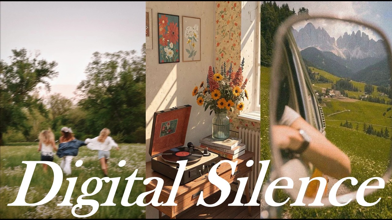1 HOUR  of digital silence PLAYLIST 🌿🤫🔋