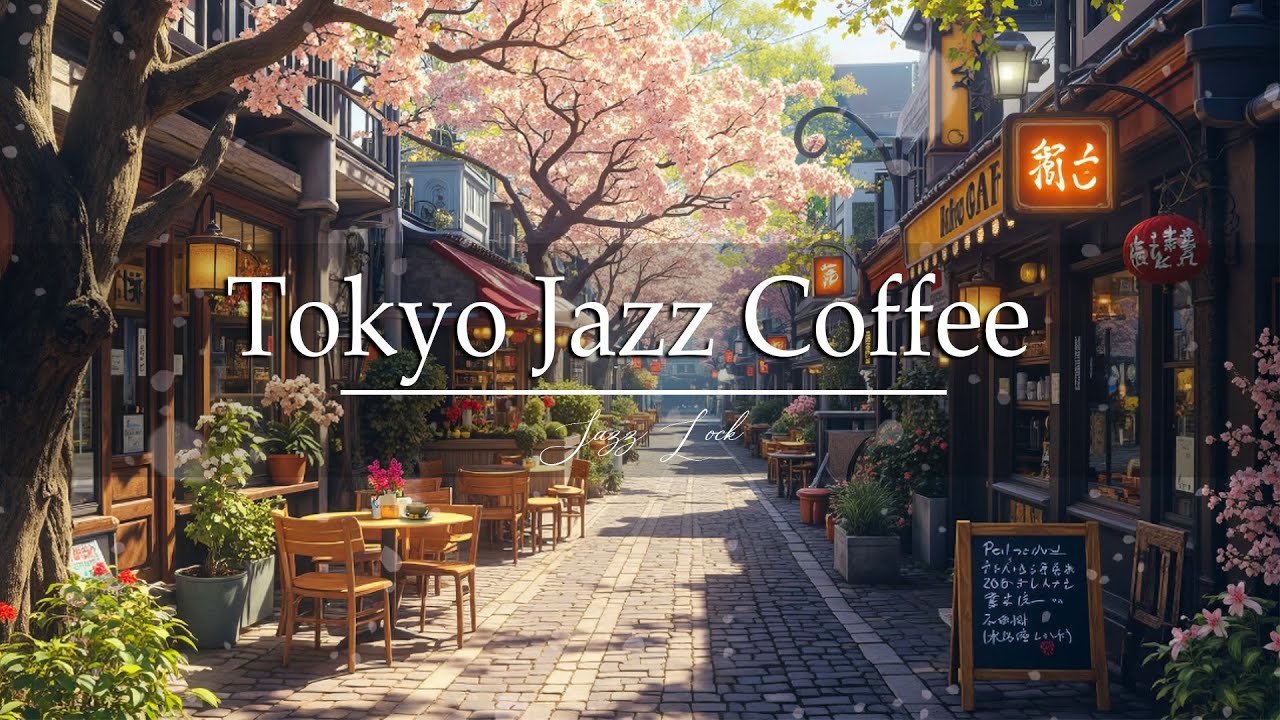 Springtime Caf&eacute; Jazz 🌸 Serene Music for Reading, Writing, and Quiet Coffee Breaks