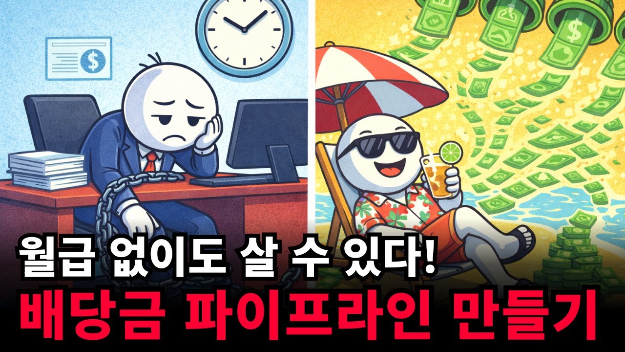 월급에만 의존하지 않는 삶  '현금흐름 파이프라인' 만들기