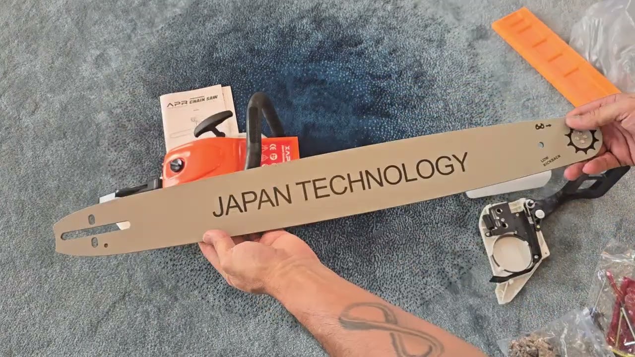 WARNING Don't Buy a Chainsaw Until You See This APR JAPAN A5800 Unboxing