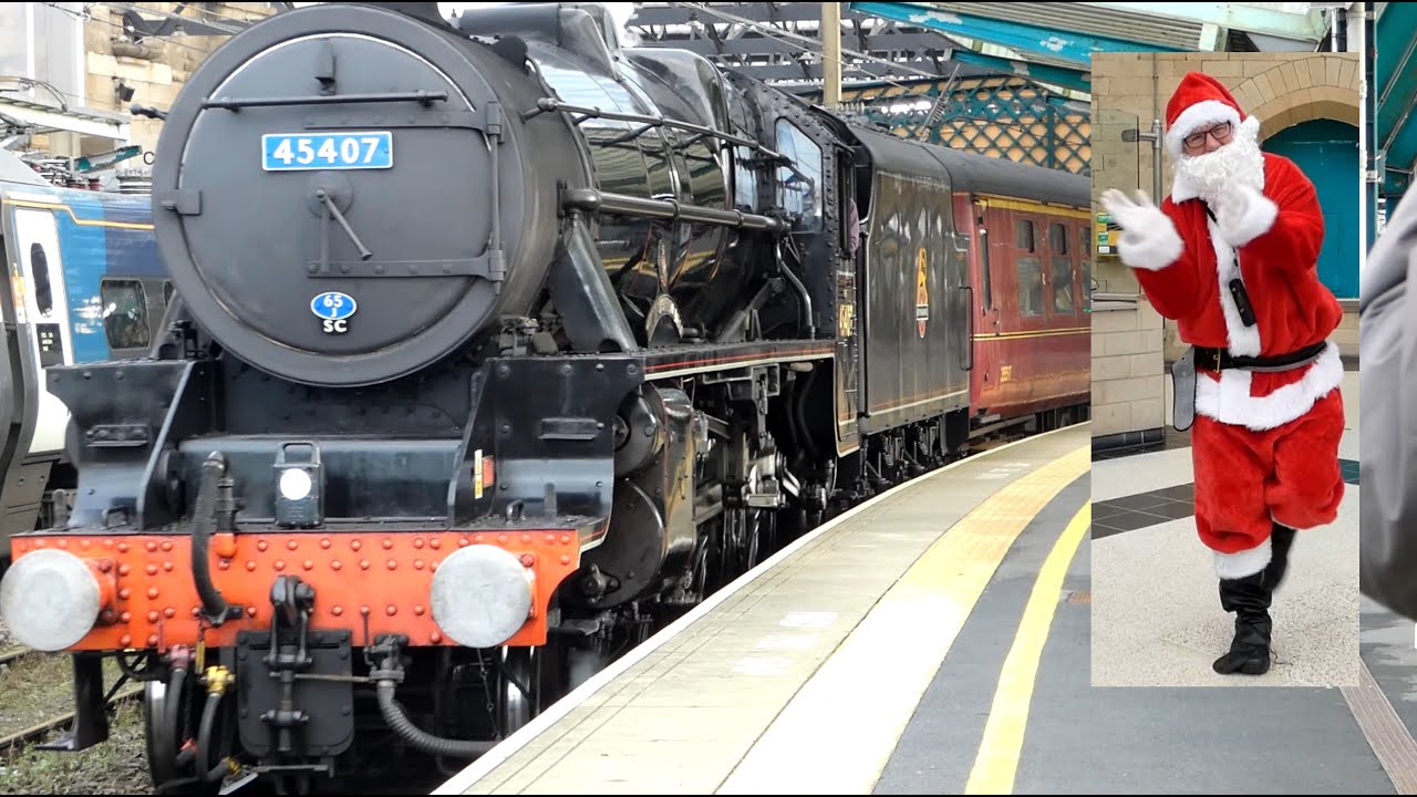 Christmas Comes Early at Carlisle   16 11 24 - the Last Steam of 2024