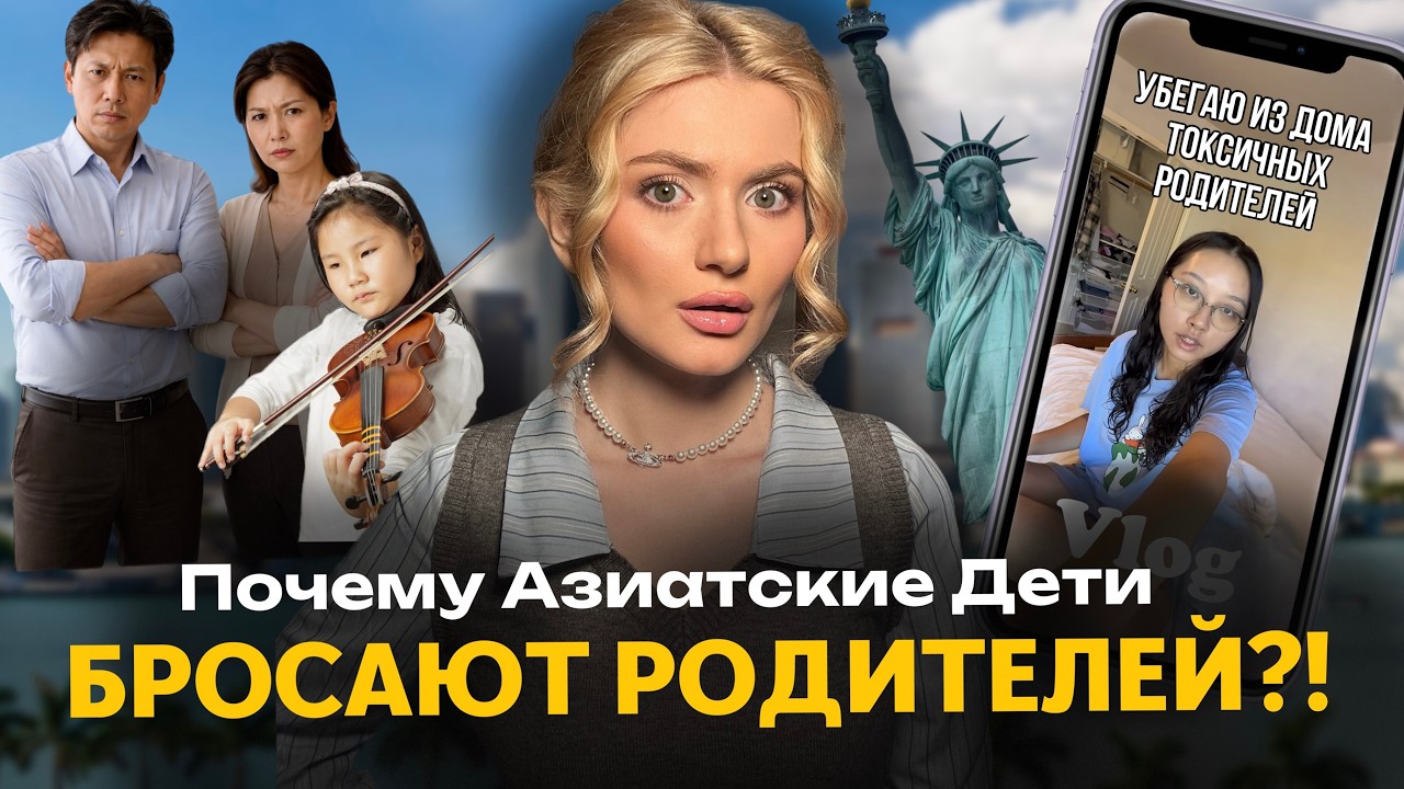 Почему дети азиатских мигрантов в Америке перестают общаться с родителями.