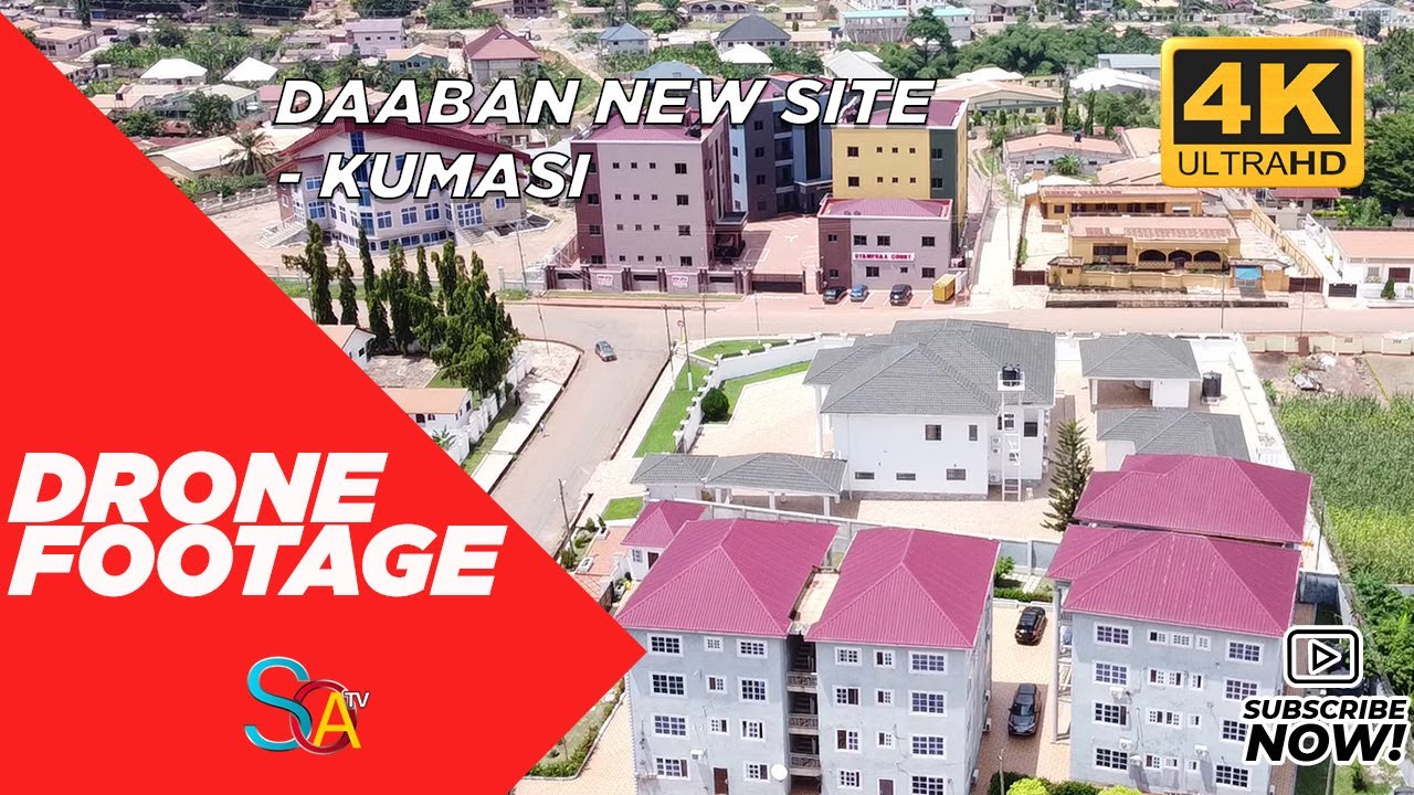 DRONE FOOTAGE - DAABAN NEW SITE (4K)