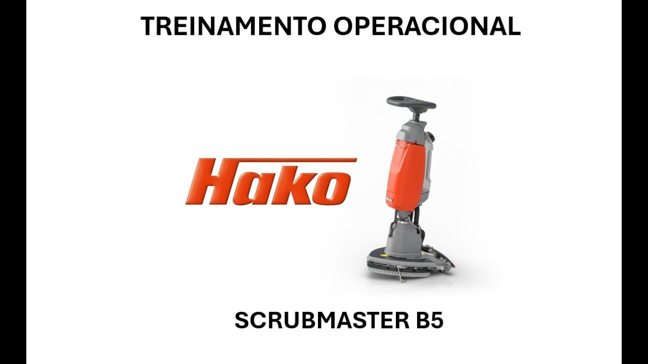 Treinamento Operacional - Sweepmaster B5 Hako