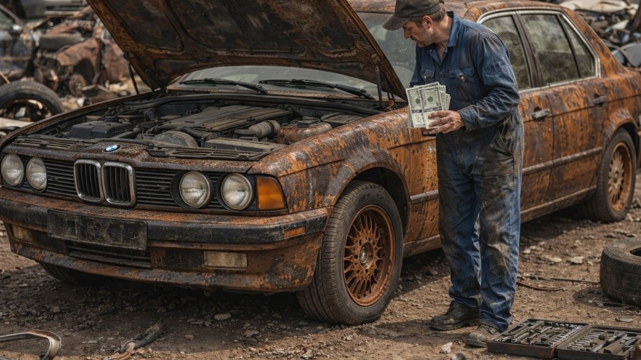 Abandoned BMW 1990 Full Restoration | Rust to Royalty Classic BMW Rebuild