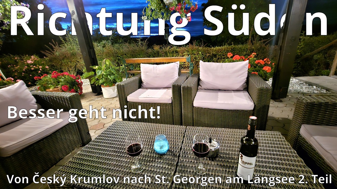 Richtung Süden: Ep 06: von Český Krumlov nach St. Georgen am Längsee, Teil 2