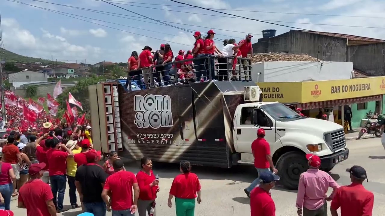 Campanha pra prefeito 2024 arrastão de inauguração do comitê Wilson e Jucelio 11