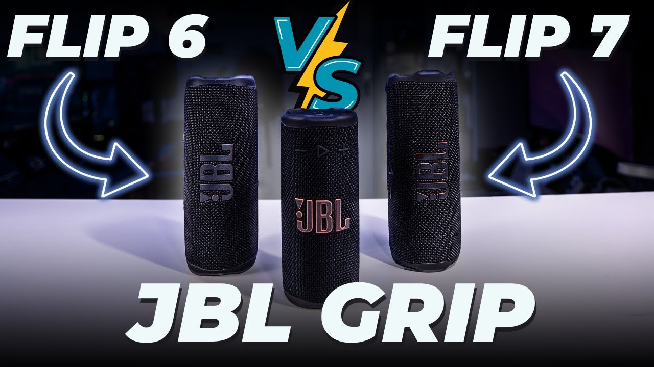 JBL GRIP vs FLIP 6 vs FLIP 7 : Qual é a MELHOR Caixa de Som BARATA da JBL ?