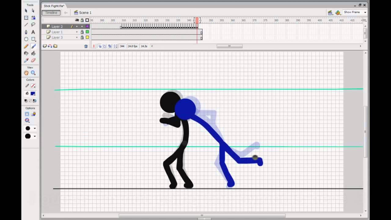 Speed Animation - First Stick Fight