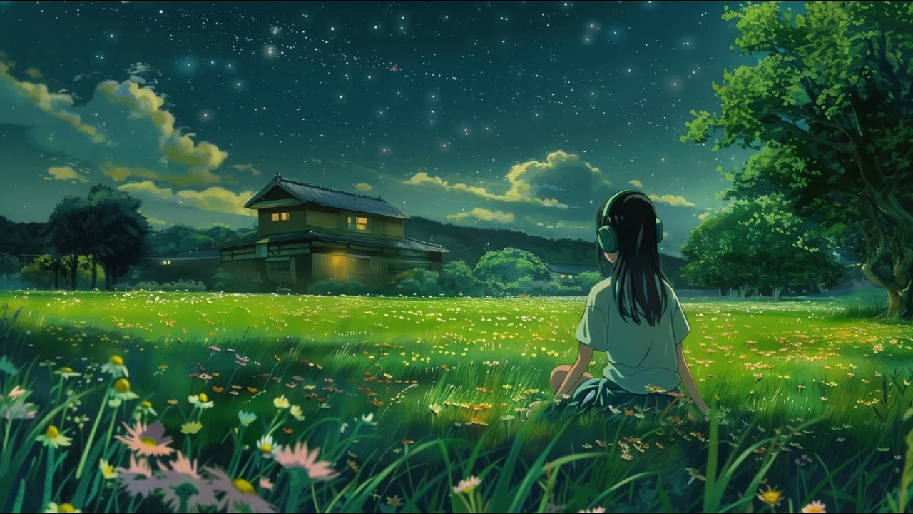 Night Fields Lo-Fi Beats to Relax & Unwind 🌙