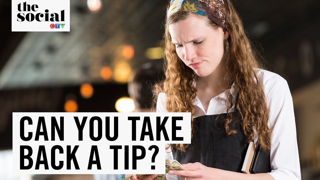 Server SCOLDS Customer! Was the Tip Take-Back Justified? | The Social