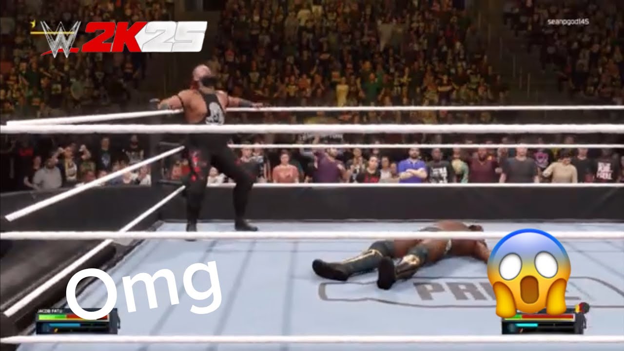 WWE2K25 - Jacob Fatu vs.Trick Williams - Casket (m)