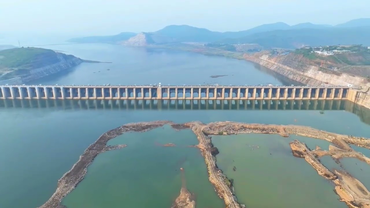 Drone Visuals of Polavaram Project | Polavaram Project Full Drone View | Mana AP