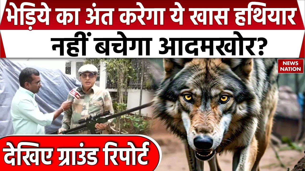 Bahraich Wolf Attack: किस गन से होगा भेड़िया का खात्मा ! शूटर Nawab Shafat Ali Khan ने खुद बताया !