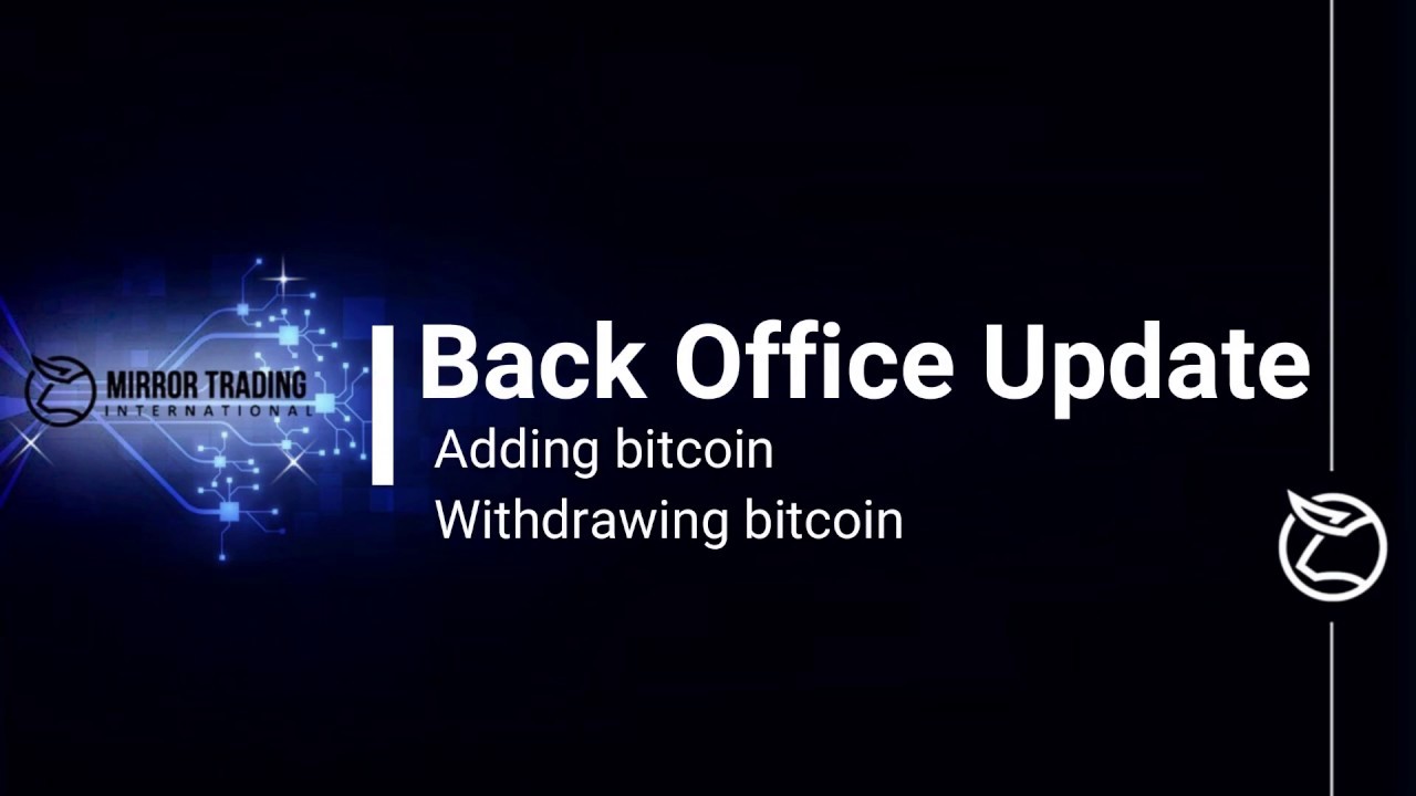 back office update!
