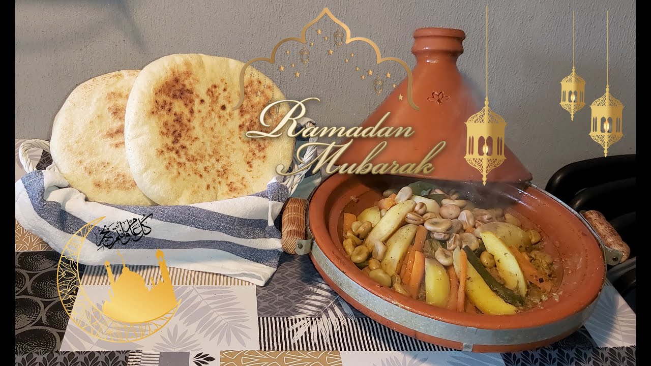 ✨ Tajine aux Légumes et Batbout Inrattable🌙 Ramadan 2021 ✨