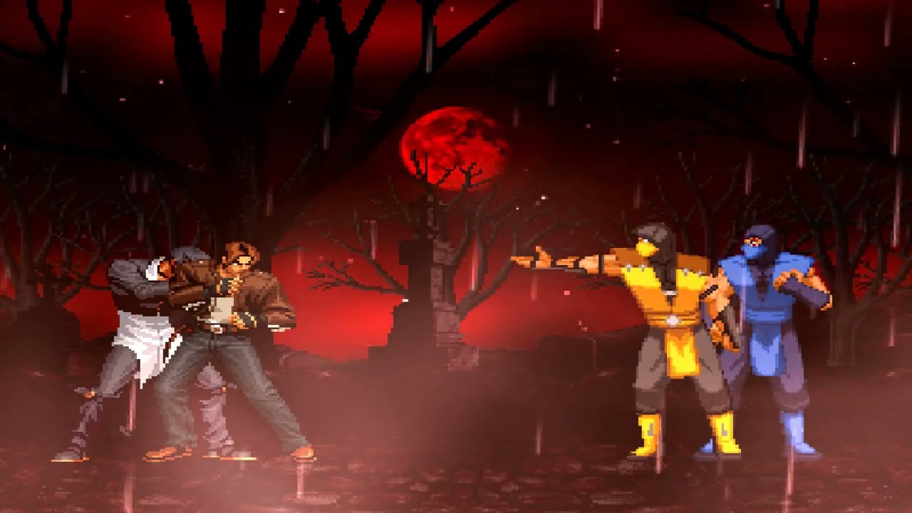 Mortal Kombat vs King Of Fighters | Ultimate Battle | Iori vs Scorpion Intense Death Battle
