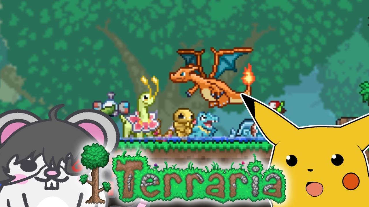 【TERRARIA】gotta catch them all, Pokemon!
